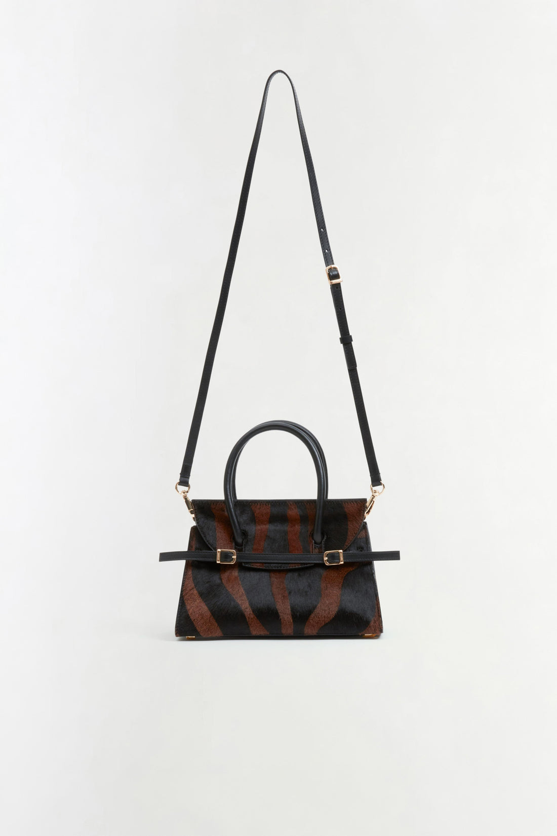 Simkhai River Small Top Handle Bag in Cacao Multi