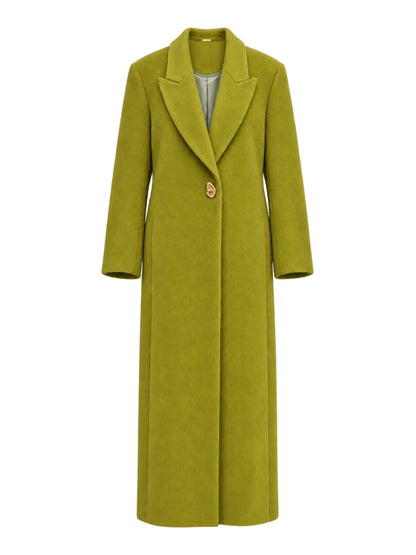 Cult Gaia Emm Coat in Chive