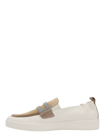 Ron White Orlean Slip Sneaker in Fawn