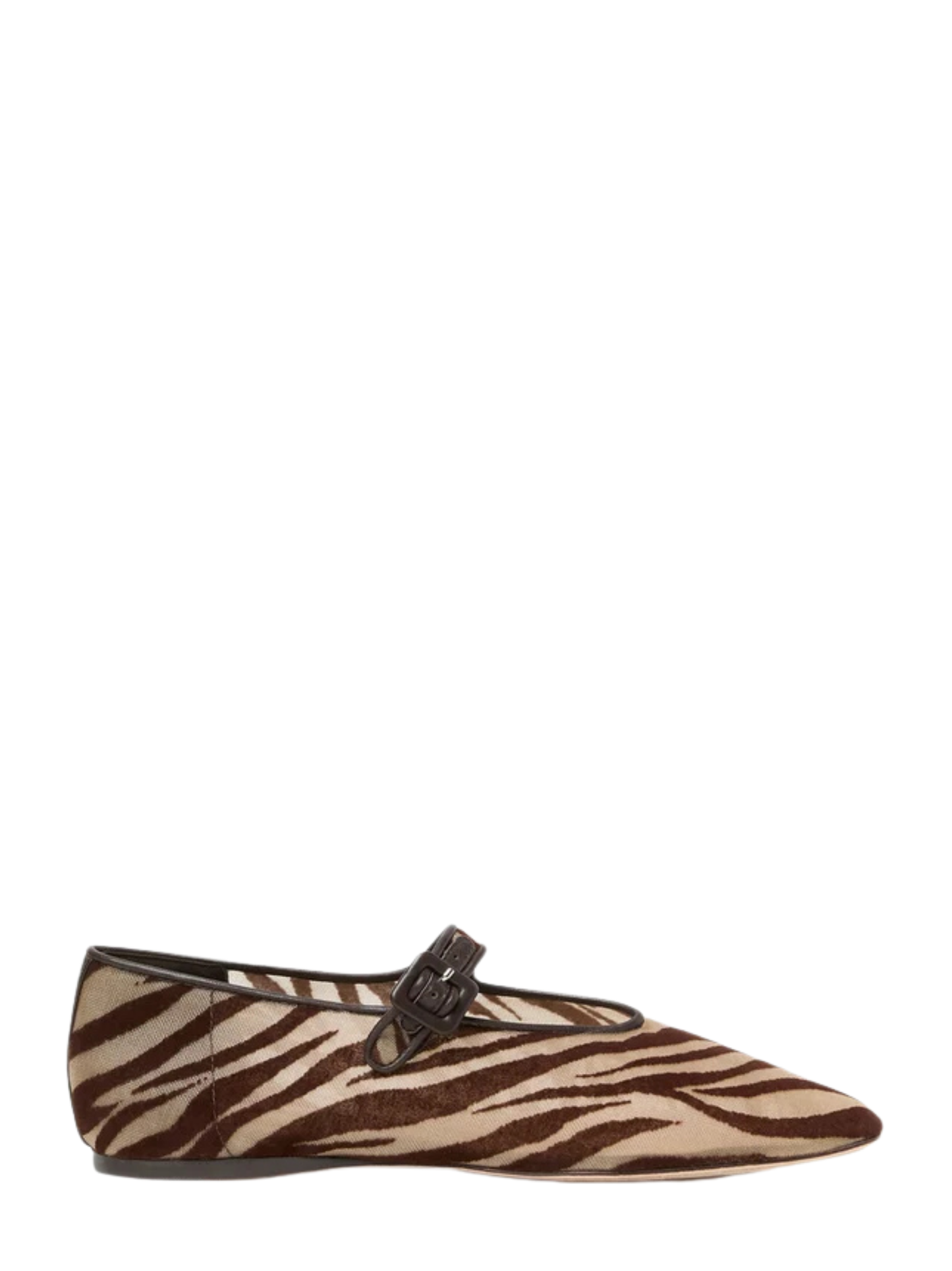 Loeffler Randall Junia MaryJane Flat in Zebra