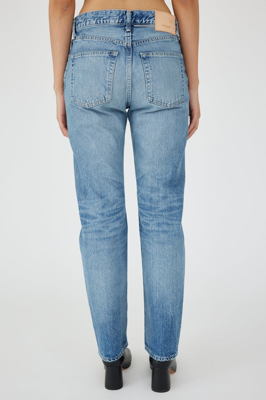 Moussy Vintage MV Graceland Straight in Light Blue