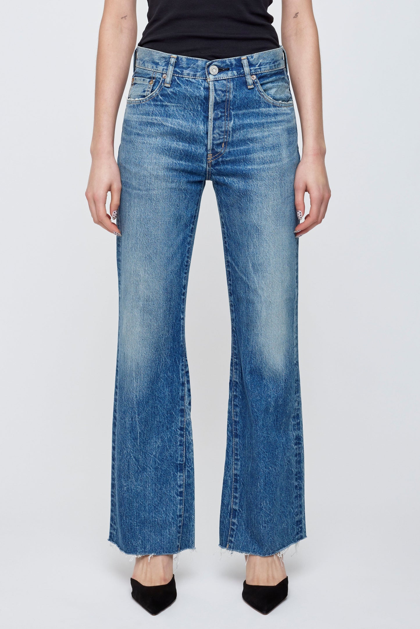 Moussy Atlantis Remake Flare in Blue