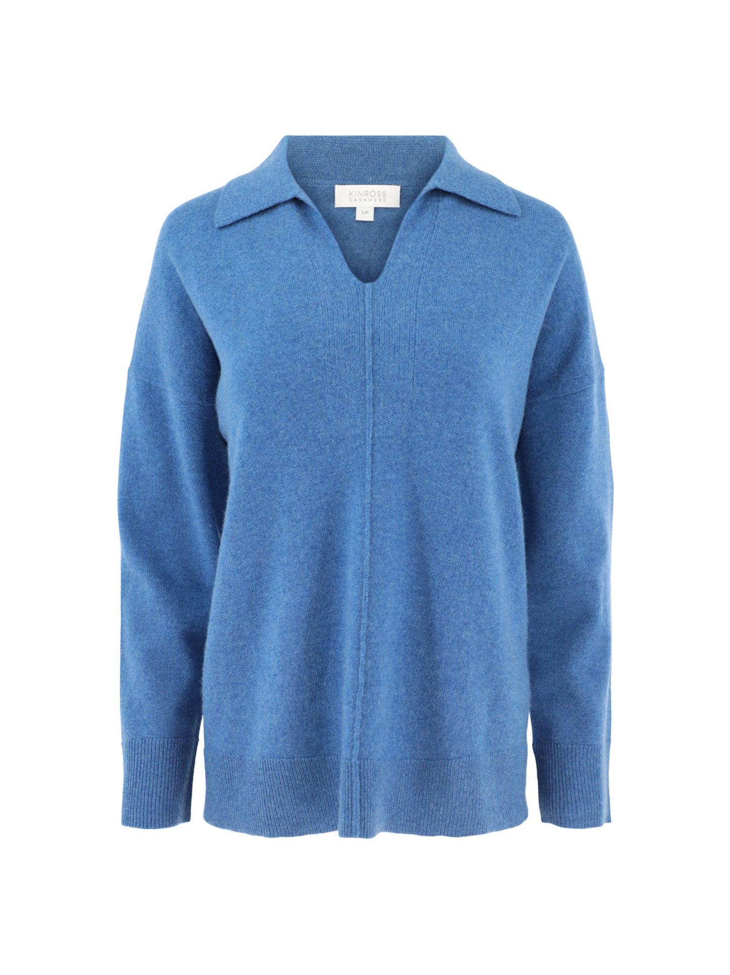 Kinross Cashmere Split-Neck Polo (More Colors)