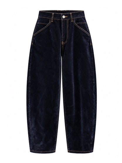 May Mashiah Monica Jeans in Midnight Velvet
