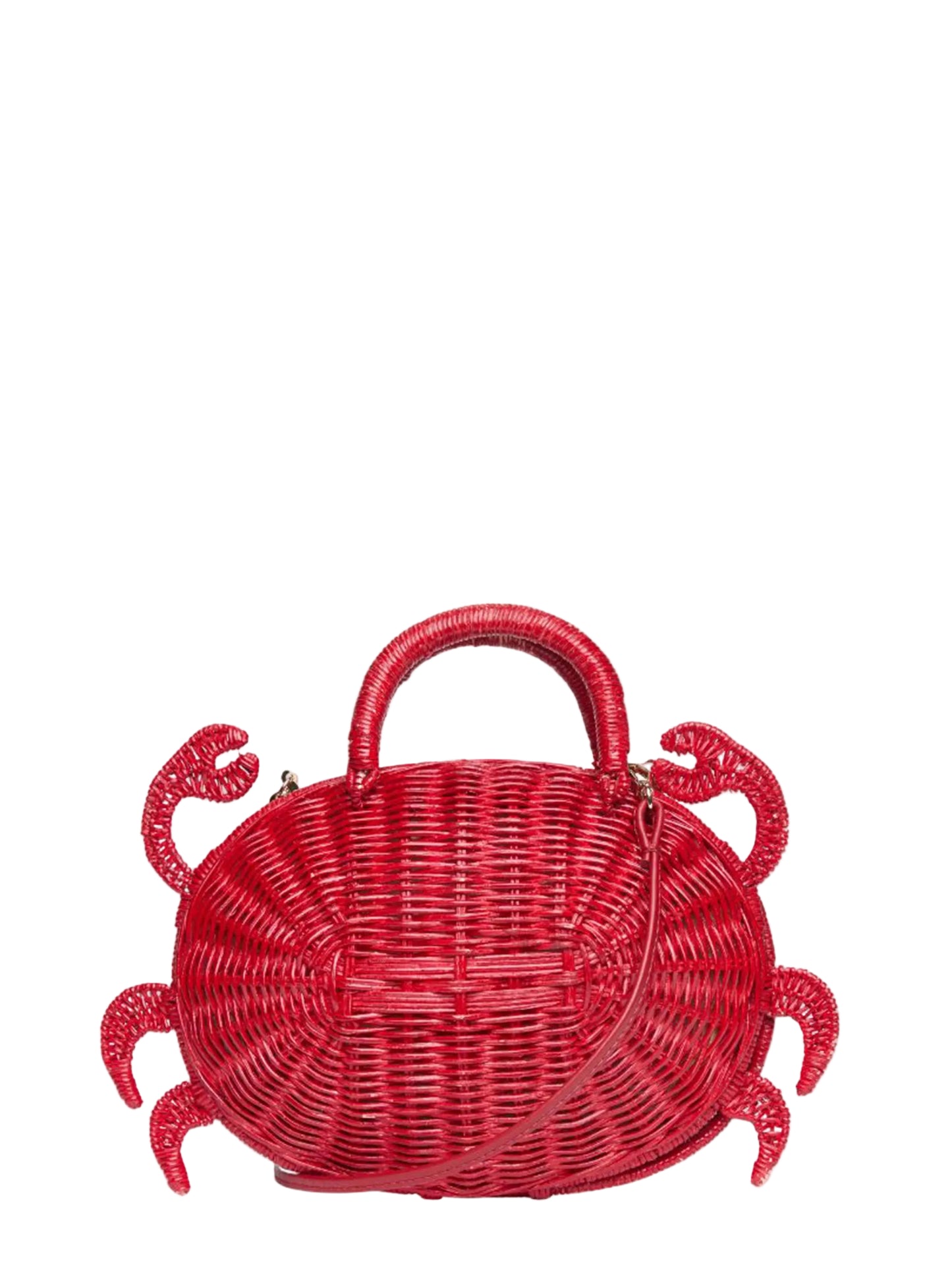 Poolside July Crab Bag in Tomato