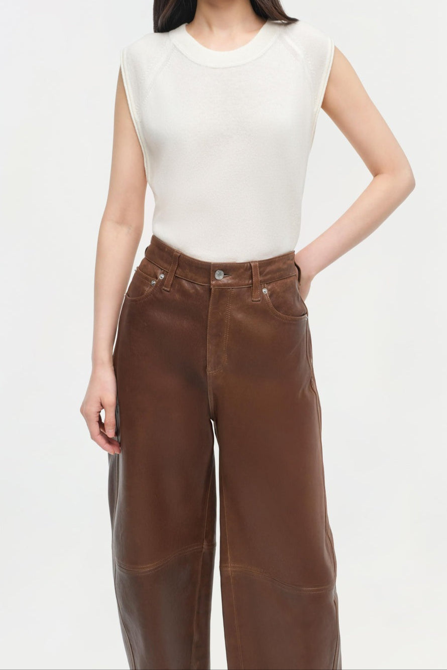 Simkhai Hanson Vest in Ivory