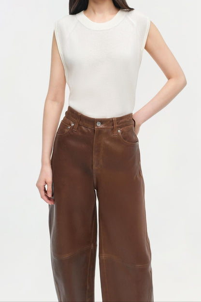 Simkhai Hanson Vest in Ivory