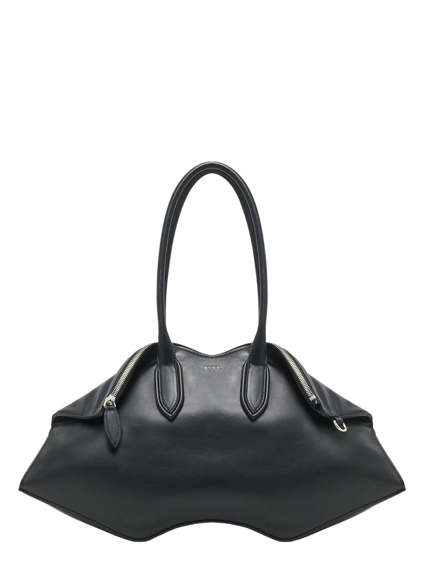 Alexander McQueen Manta in Black/Silver