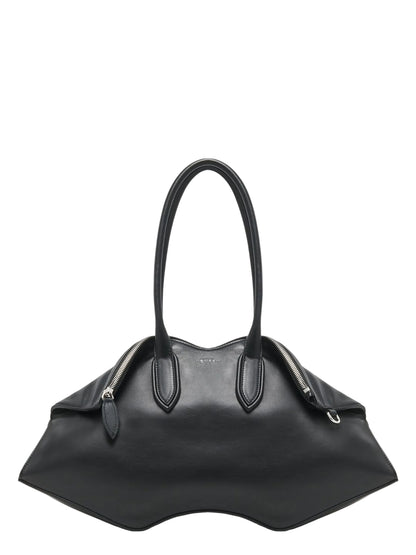 Alexander McQueen Manta in Black/Silver