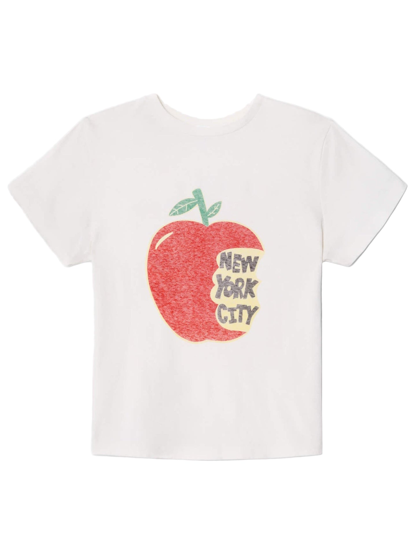 Re/Done Classic Tee NYC in Vintage White