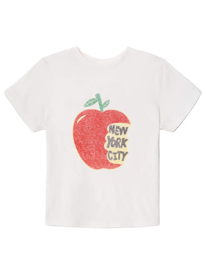Re/Done Classic Tee NYC in Vintage White