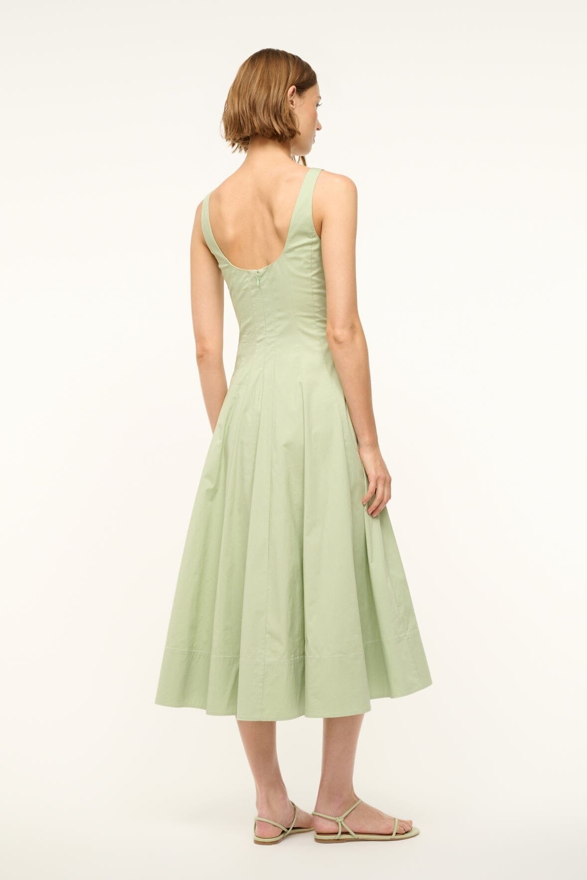 Staud Wells Dress in Pale Jade Leigh's of Breton Village Staud Wells Dress in Pale Jade Leigh's of Breton Village