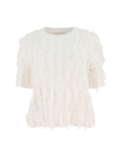 Ulla Johnson Rumi Top in Pristine