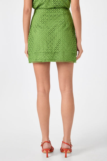 Trina Turk High Rise Rico Border in Sogen Green
