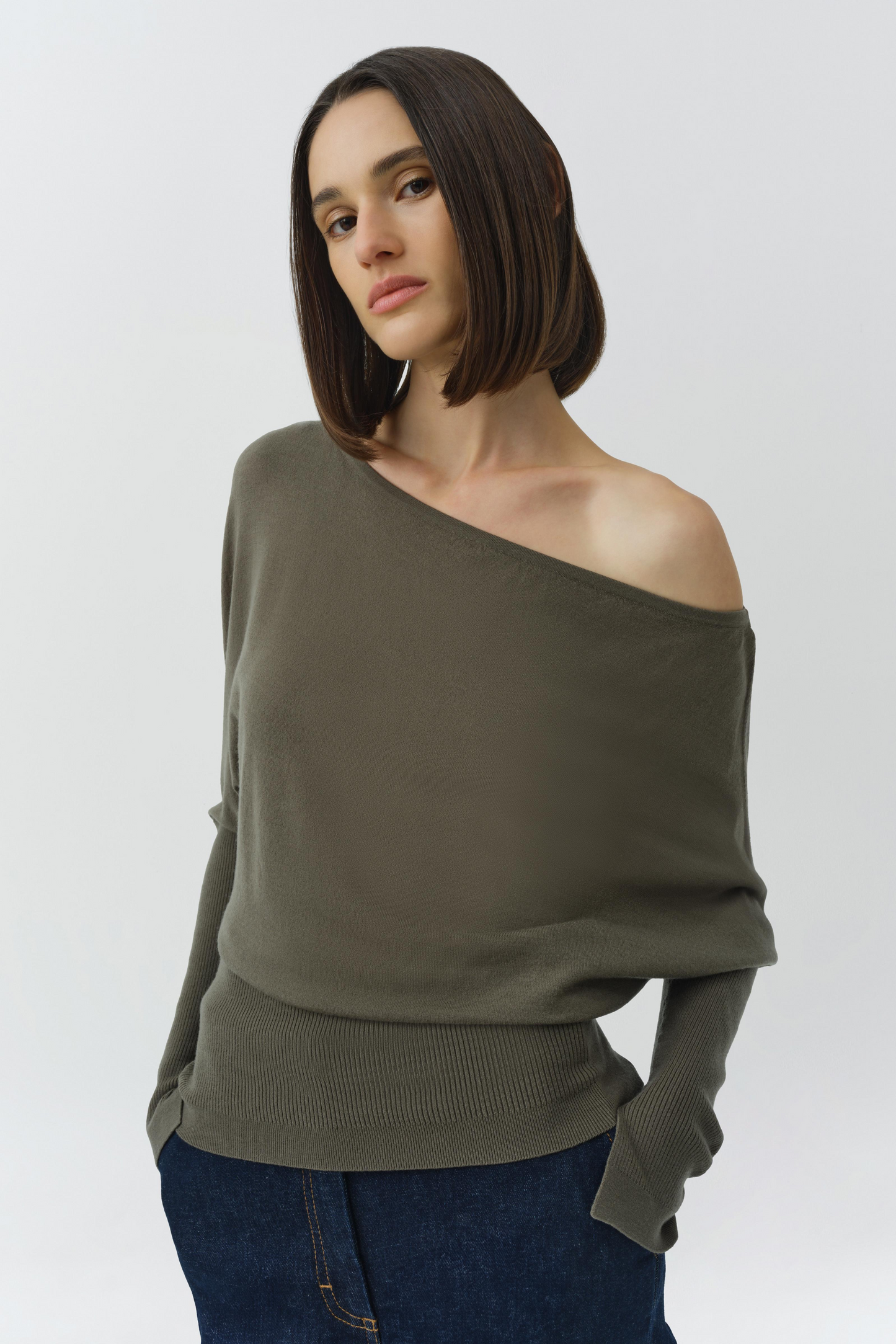 Simkhai Lavina Off Shoulder Knit Sweater (More Colors)