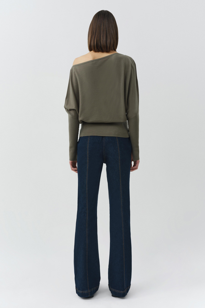 Simkhai Lavina Off Shoulder Knit Sweater (More Colors)