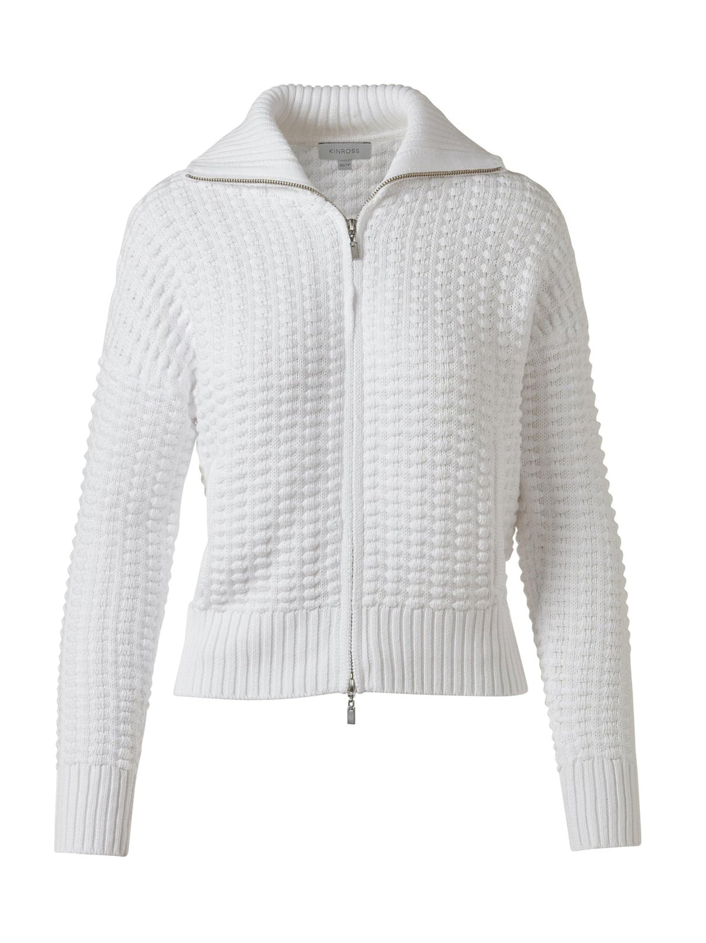 Kinross Bobble Zip Cardigan (More Colors)