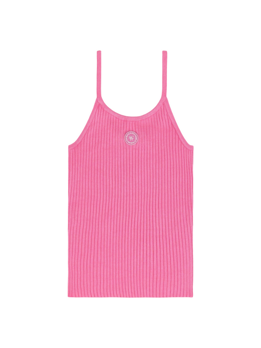 Sporty & Rich SRHWC Ribbed Tank in Cotton Candy