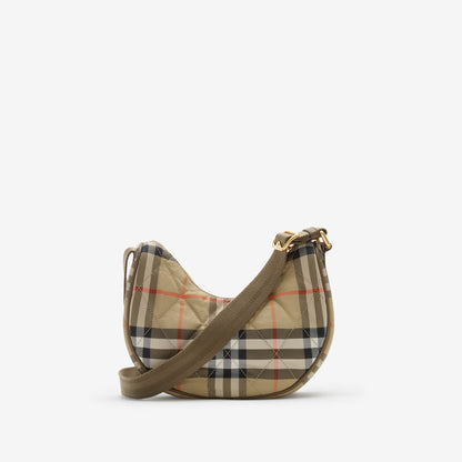 Burberry Horseshoe Crossbody Bag in Sand