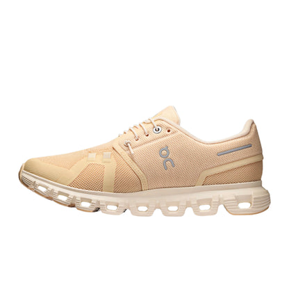 On Running Women's Cloud 6 Sneaker in Blonde/Dew
