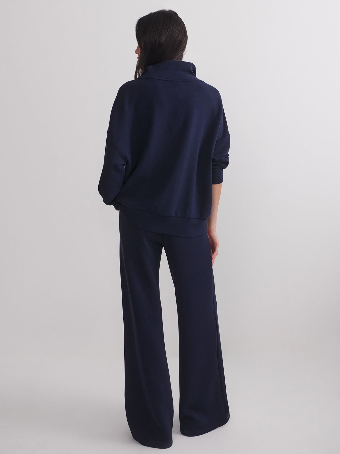 Varley The Extra Wide Leg Pant 32 in Navy