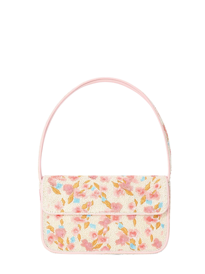 Staud Tommy Beaded Bag in Spring Day