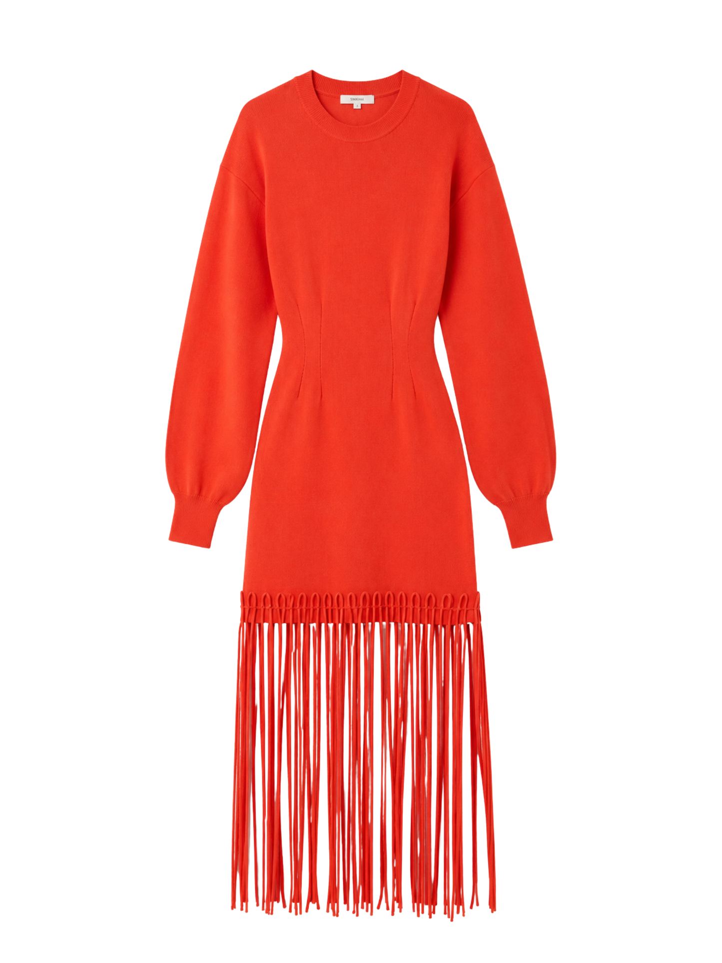 Wallis Knit Fringe Dress