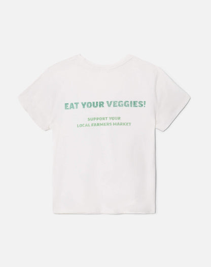 Re/Done Classic Tee Artichokes in Vintage White