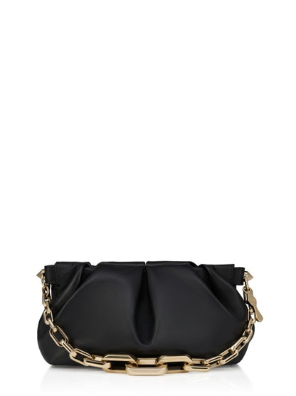 Christian Louboutin Eva Shoulder Bag Small in Nappa Black | In-Store Only