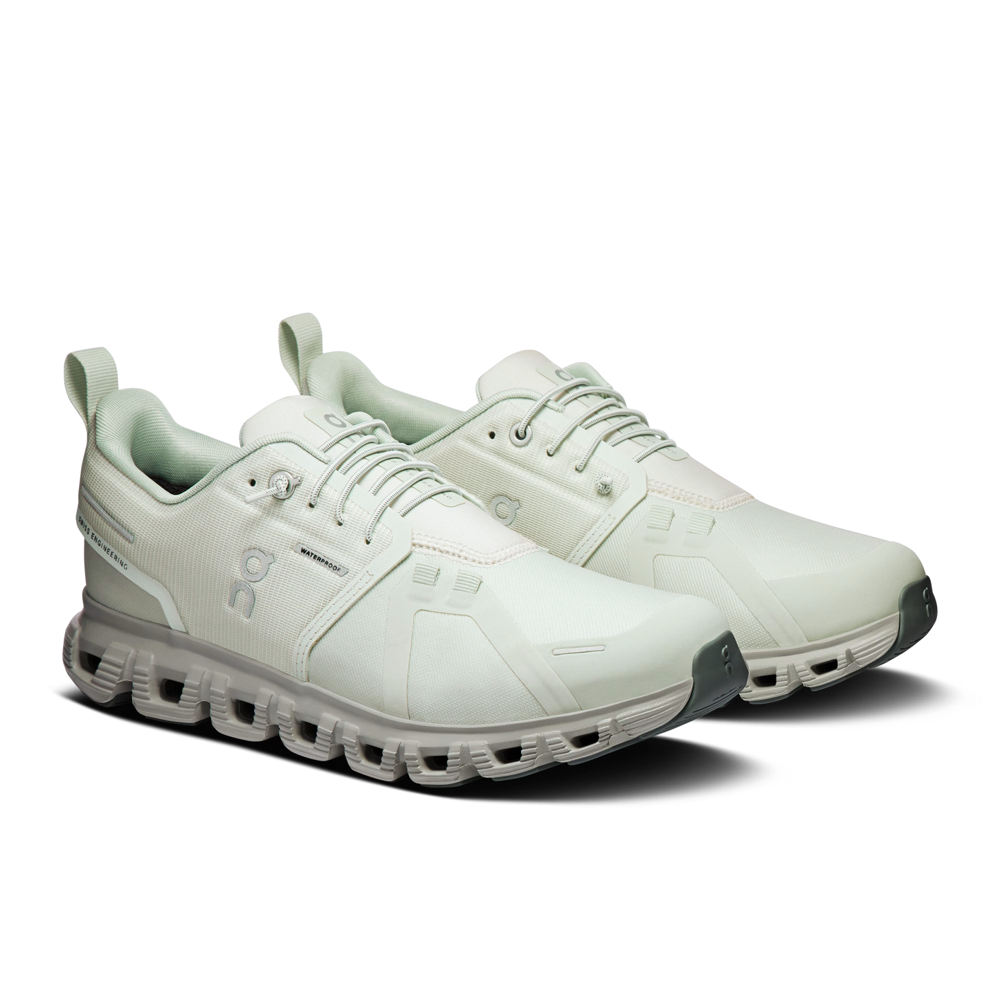 On Running Women's Cloud 6 Waterproof in Iceberg/Tin