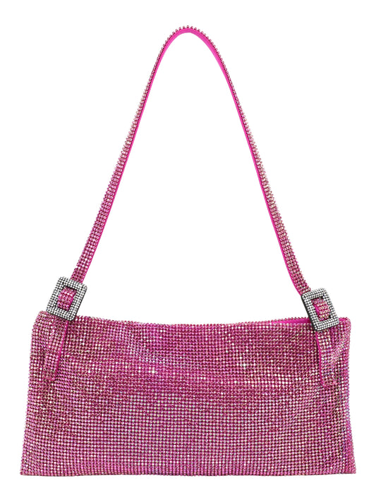 Benedetta Bruzziches Your Best Friend La Grande Handbag in Fuchsia