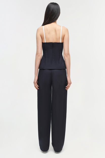 Simkhai Charlee Bustier Top in Black Multi