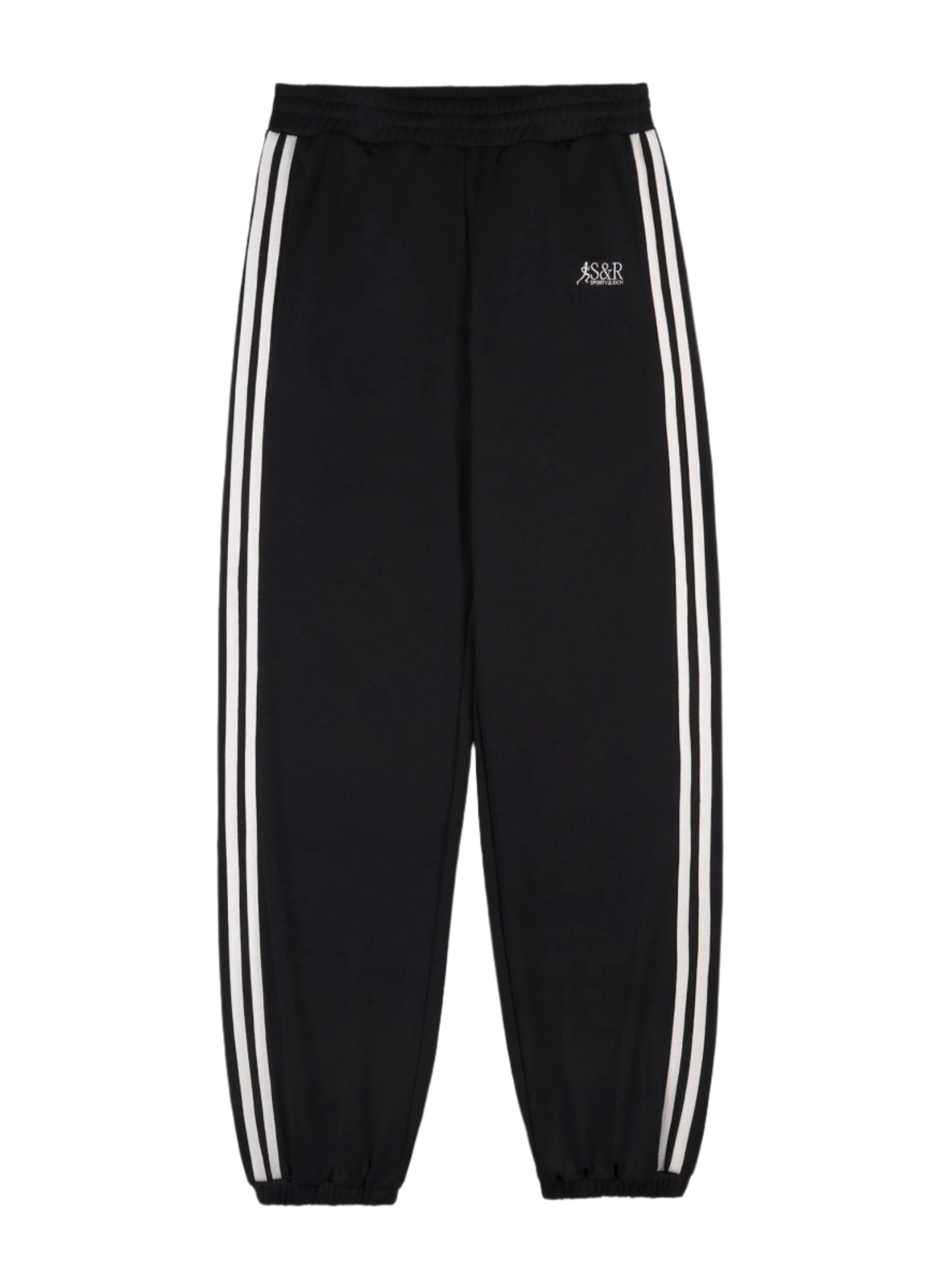Sporty & Rich Runner 90s Elio Track Pant in Black