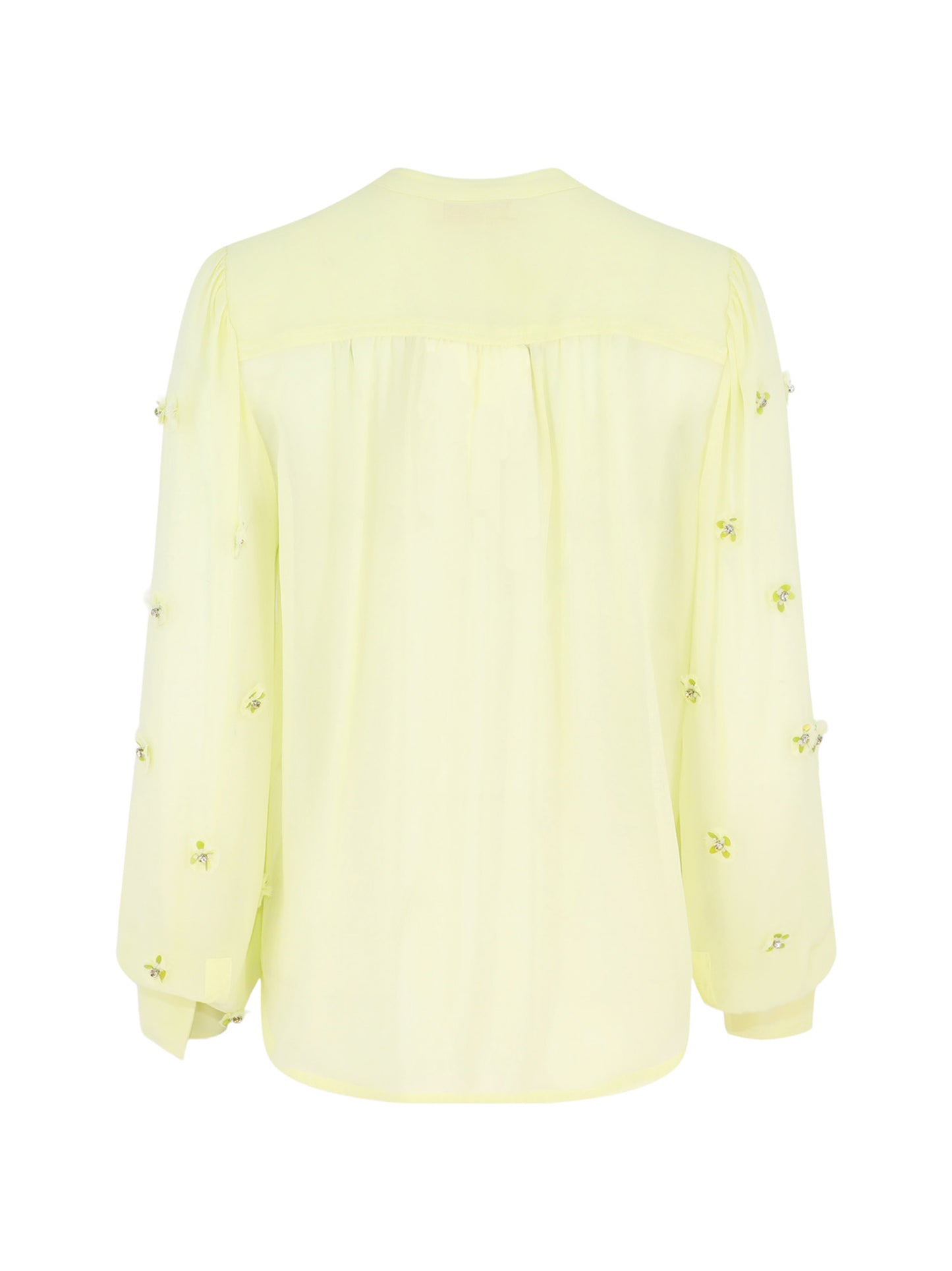 Ulla Johnson Bea Blouse in Citron