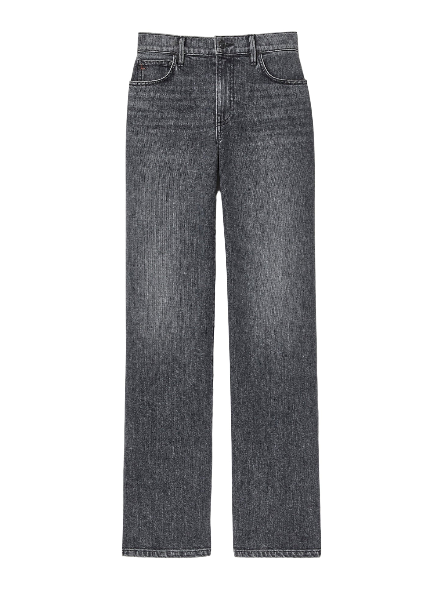Lafayette 148 Denim Wyckoff Wide Leg Jean in Washed