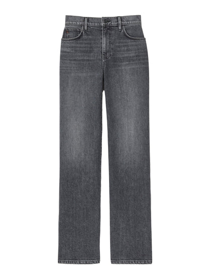 Lafayette 148 Denim Wyckoff Wide Leg Jean in Washed