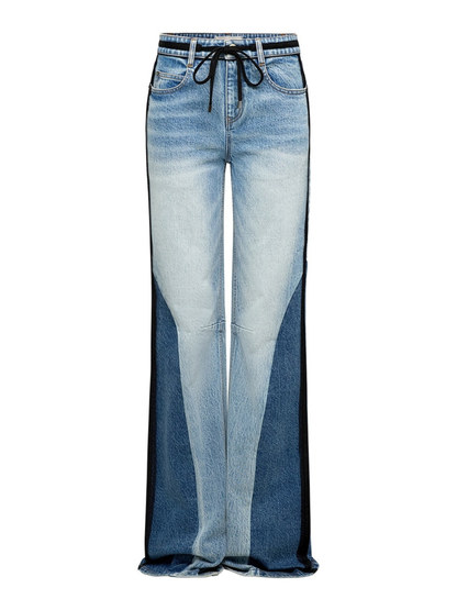 Hellessy Taytum Jean in Medium Wash/Dark Stone Wash