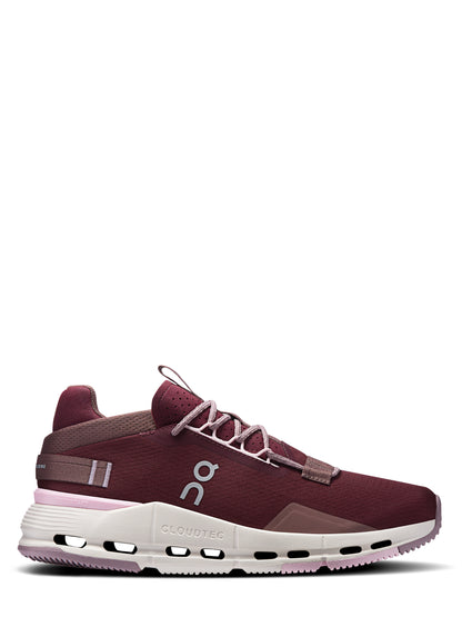 On Running Women's Cloudnova 2 in Maroon/Peony