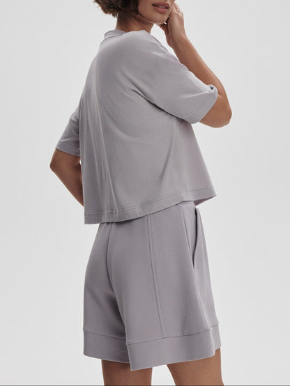 Varley Venice Easy Tee in Raindrops