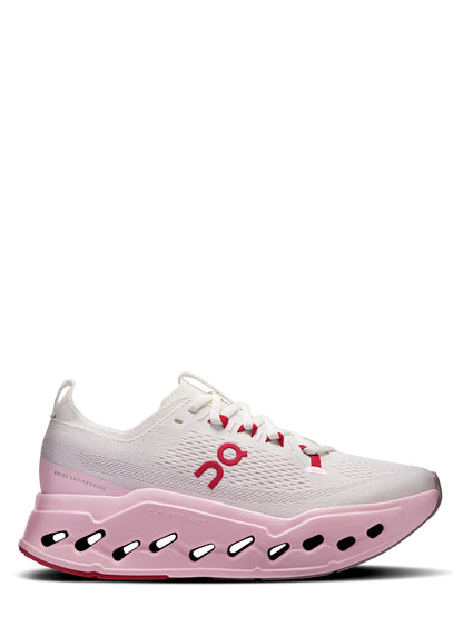 On Running Women's Cloudsurfer Max in Ivory/Peony