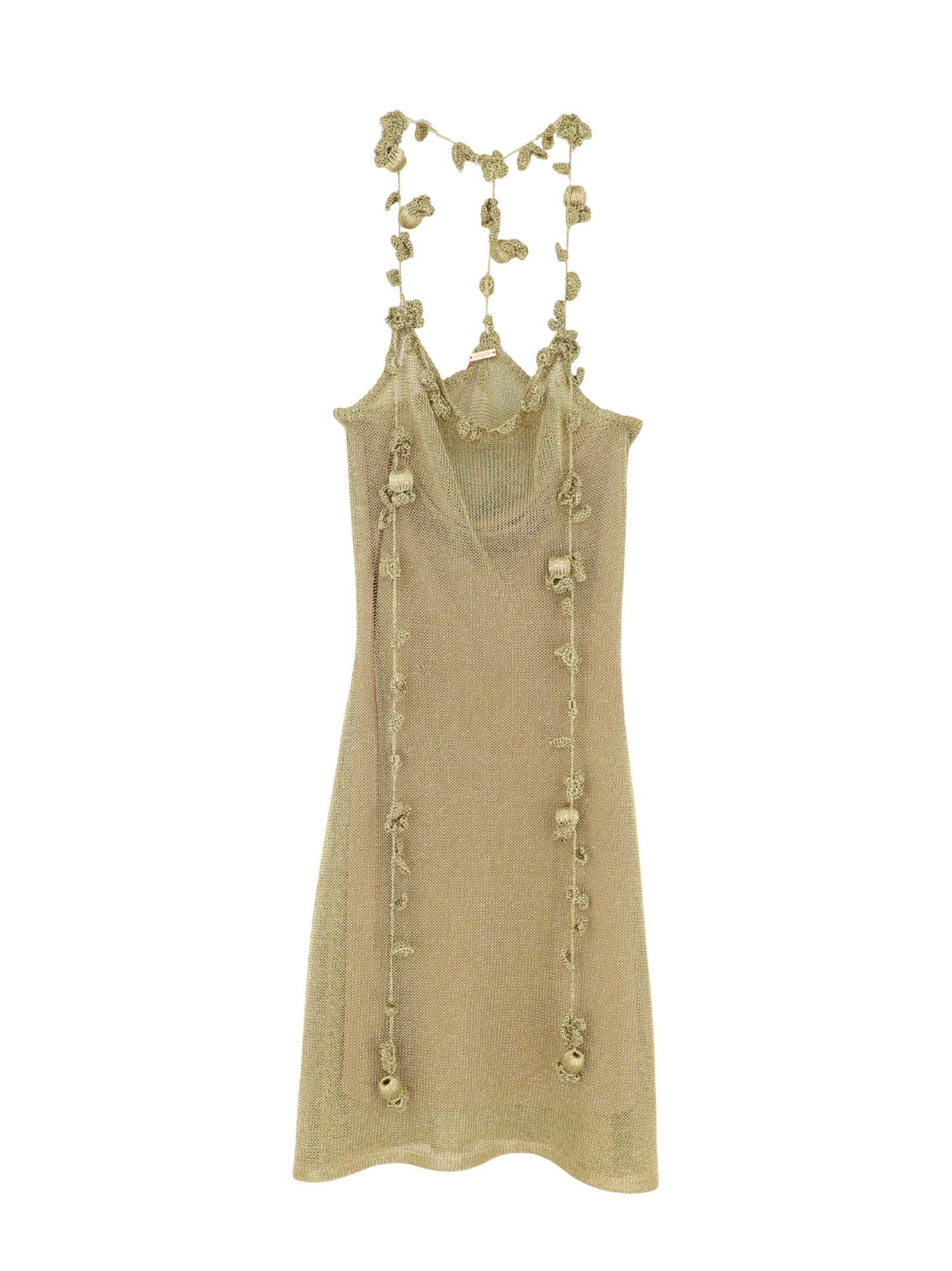 Cult Gaia Alonza Knit Dress in Gold Leigh's of Breton Village Cult Gaia Alonza Knit Dress in Gold Leigh's of Breton Village