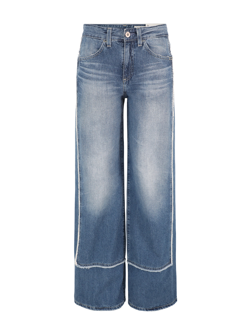 AG Jeans Adria Paneled Fit Jeans in Socialite