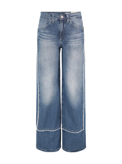 AG Jeans Adria Paneled Fit Jeans in Socialite