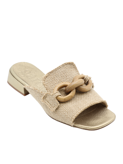 Pedro Garcia Enna in Natural Burlap-Oak