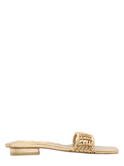 Cult Gaia Maya Sandal in Brass