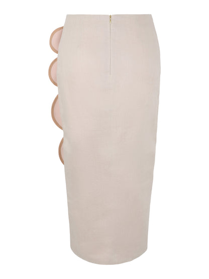 Azulu Sango Skirt in Latte