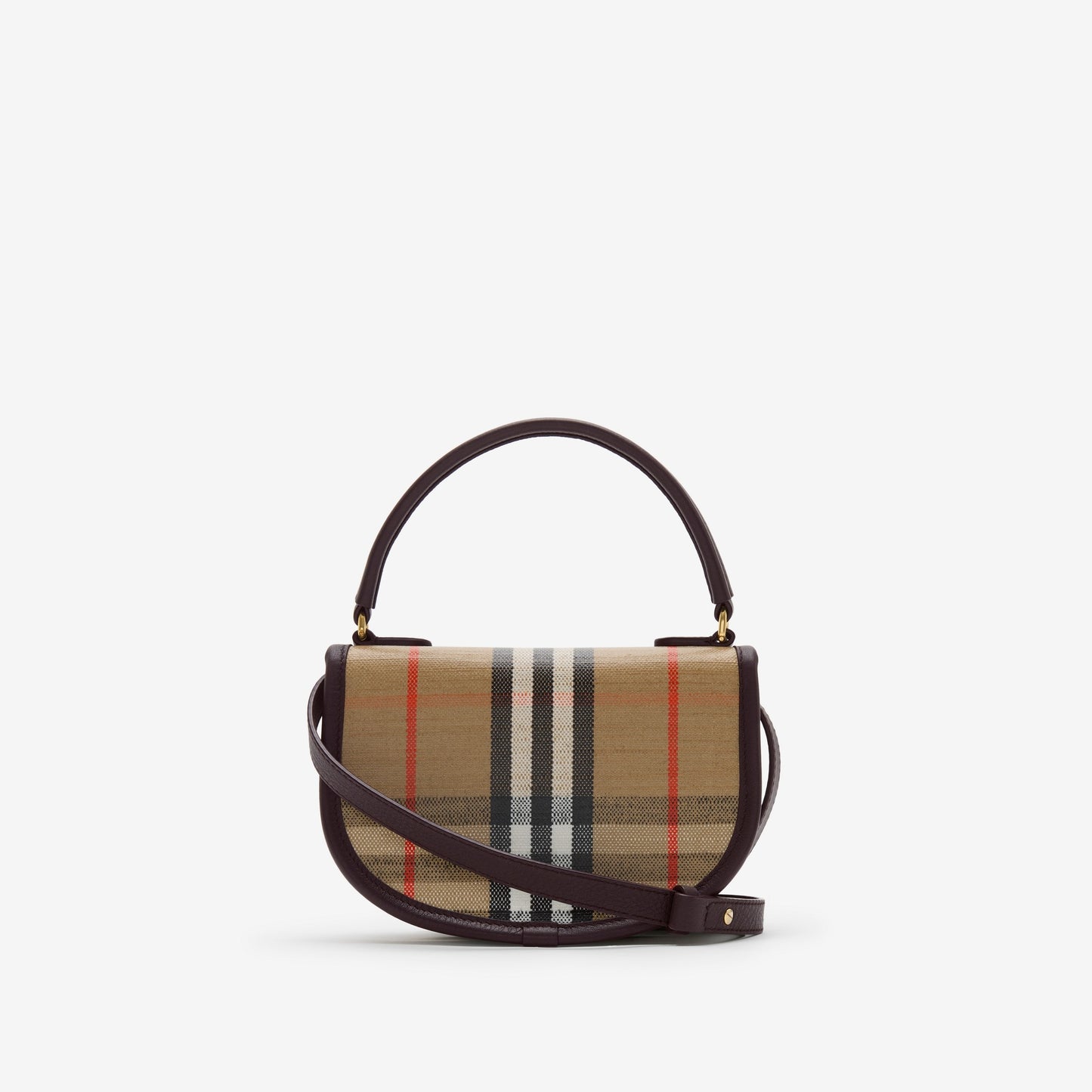 Burberry Mini Highlands Bag in Sand