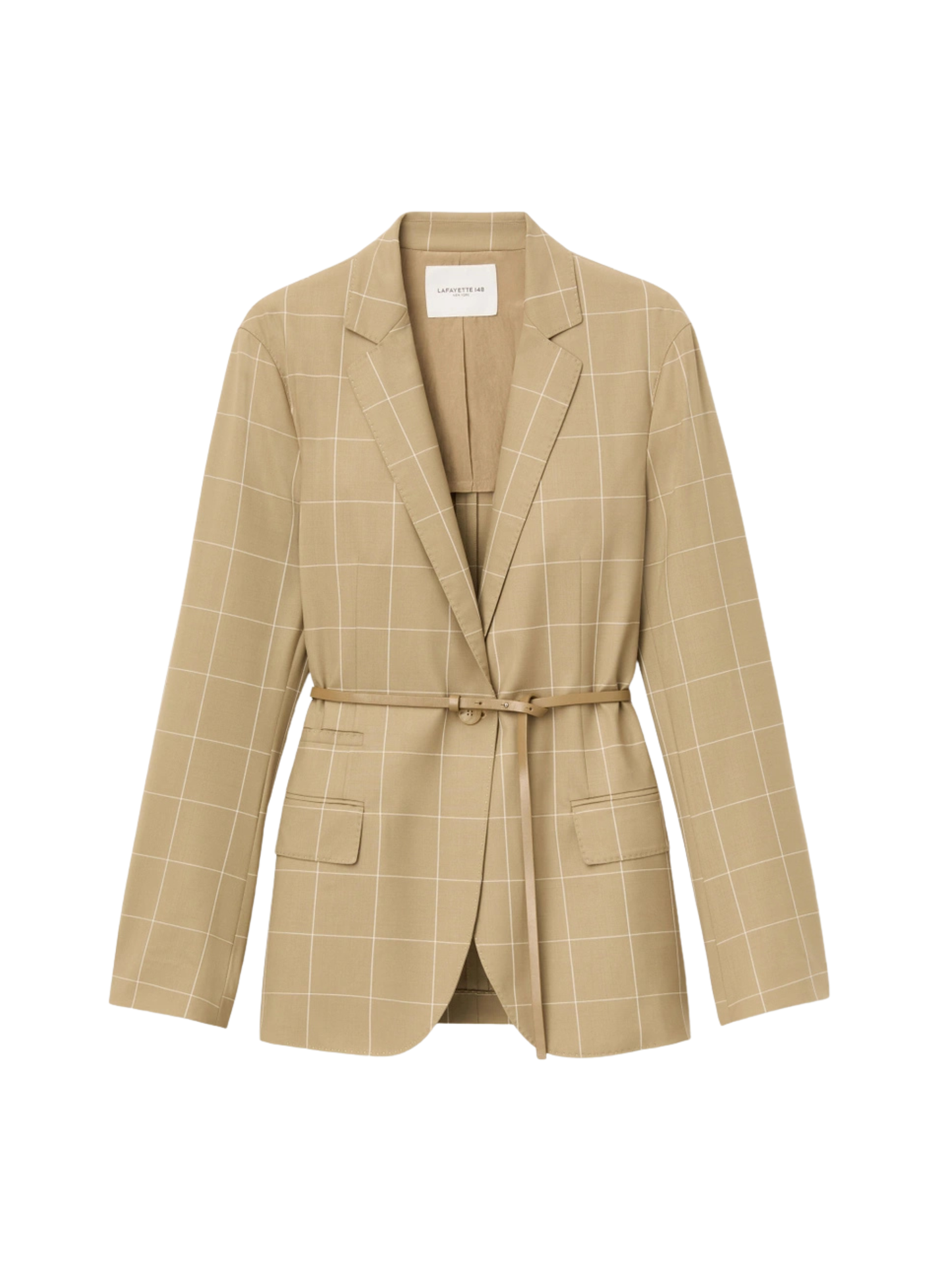 Neapolitan Jkt w/ Leather Belt