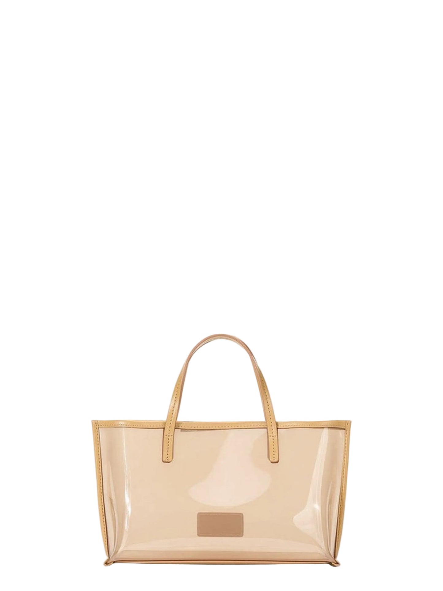 Staud Christos Mini Tote Bag in Camel