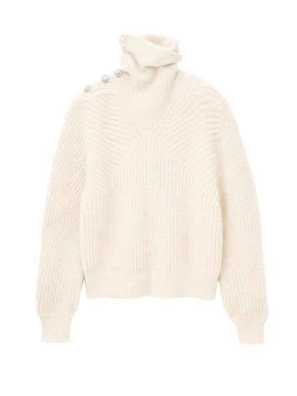 BA+SH Jumper Roumane in Ecru